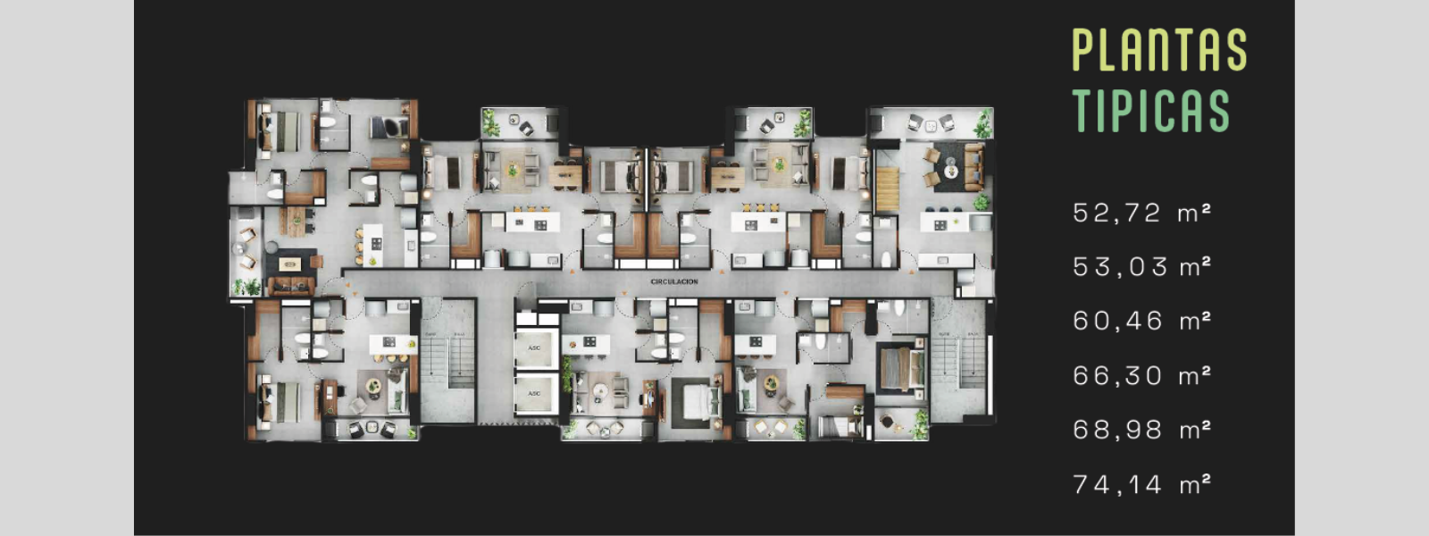 POLITAN BY THE YARD – ROOMATE 66 m2