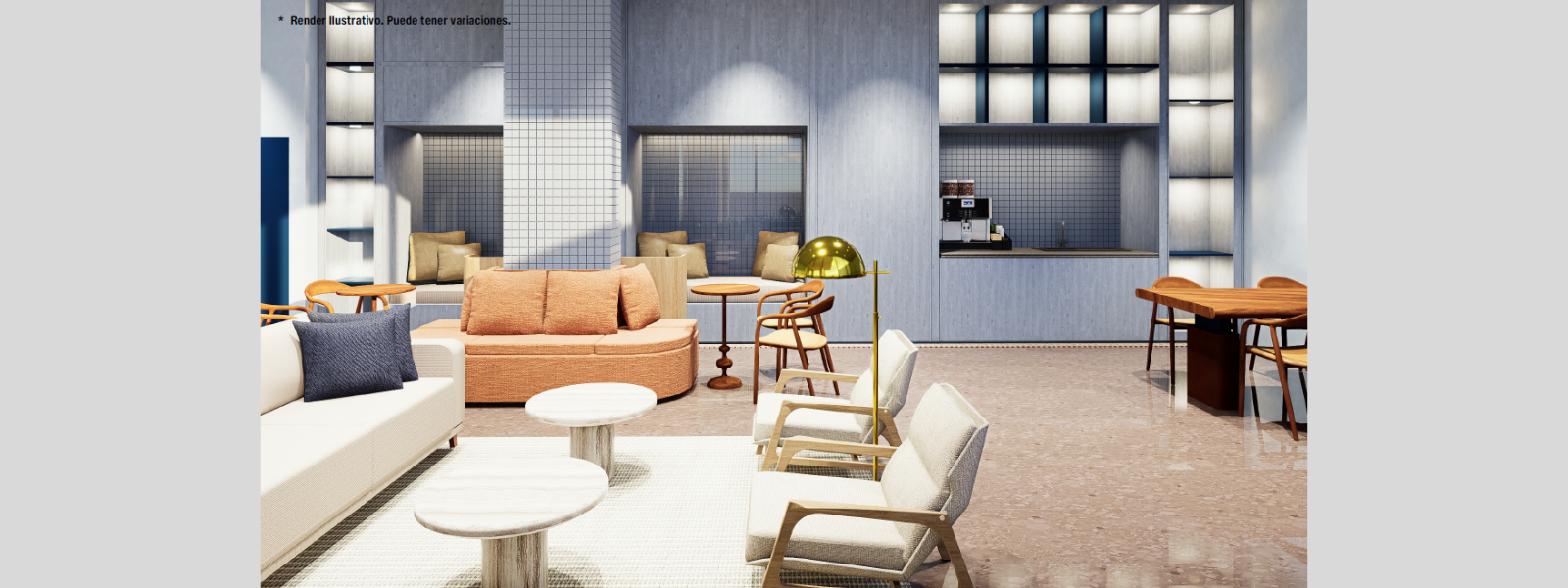 POP UP LIVING Barranquilla Tipo 1 de 32 m²