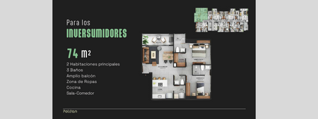POLITAN BY THE YARD – PARA LOS INVERSUMIDORES 74 m2