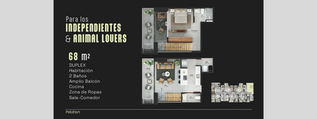 POLITAN BY THE YARD – PARA LOS INDEPENDIENTES ANIMAL LOVERS 68 m2