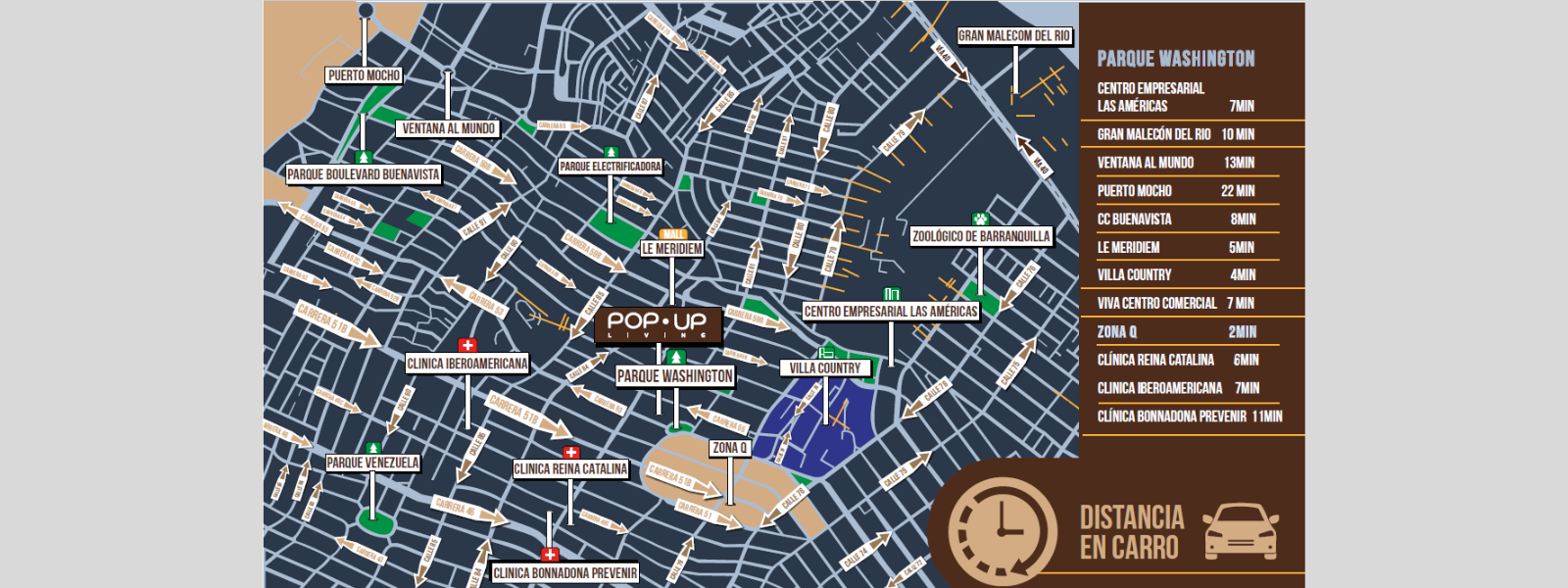 POP UP LIVING Barranquilla Tipo 1 de 32 m²