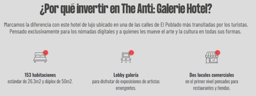 HABITACIÓN DE HOTEL EN THE ANTI: GALERIE HOTEL - TIPO M