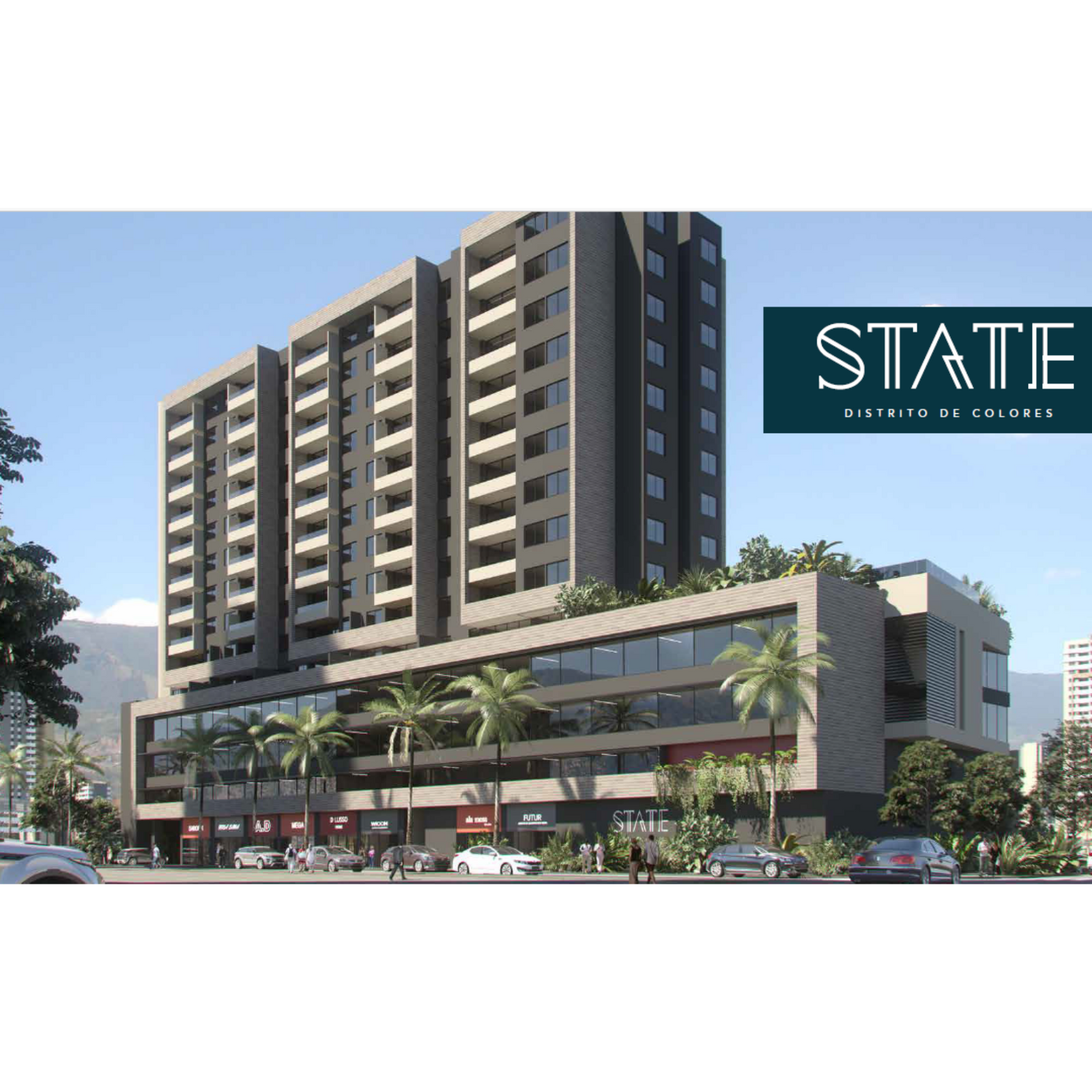 STATE DISTRITO DE COLORES. APARTAMENTO 74.28 m²