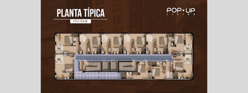 POP UP LIVING Barranquilla Tipo 1 de 32 m²
