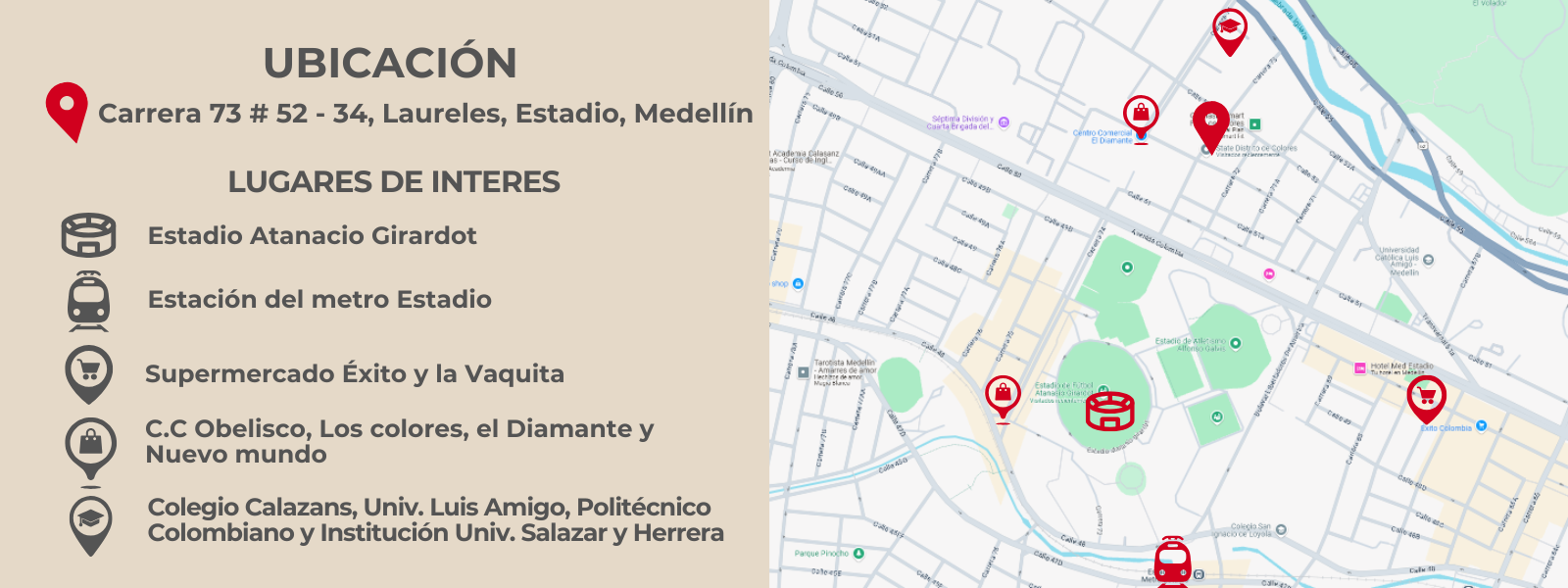 STATE DISTRITO DE COLORES. APARTAMENTO 74.28 m²