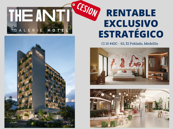 HABITACIÓN DE HOTEL EN THE ANTI: GALERIE HOTEL - TIPO M